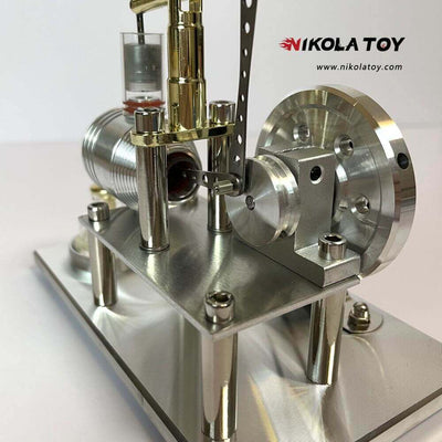Alloy Stirling Engine+LED Lights