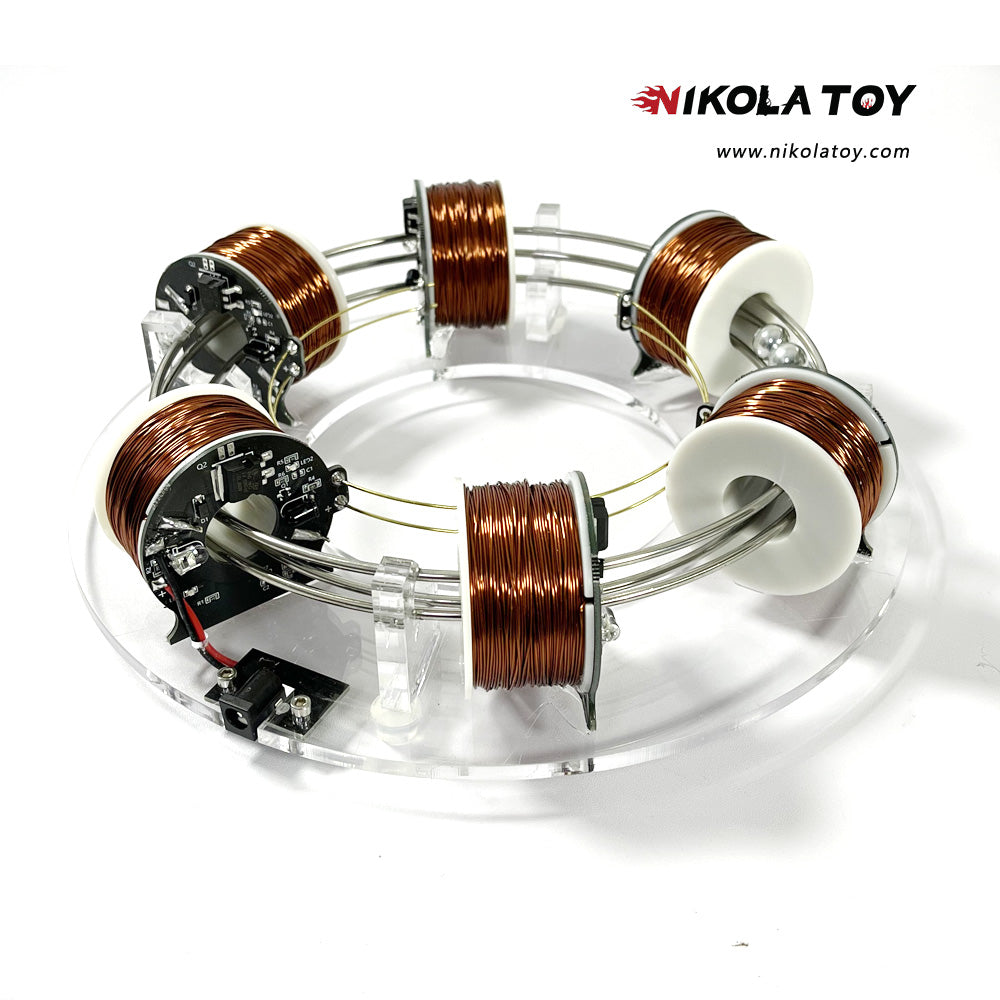 NikolaToy™ High tech electromagnetic coil accelerator