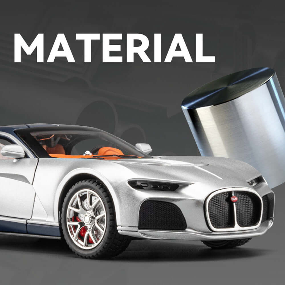 Alloy 1/24 Bugatti Atlantic Model Car – NIKOLATOY