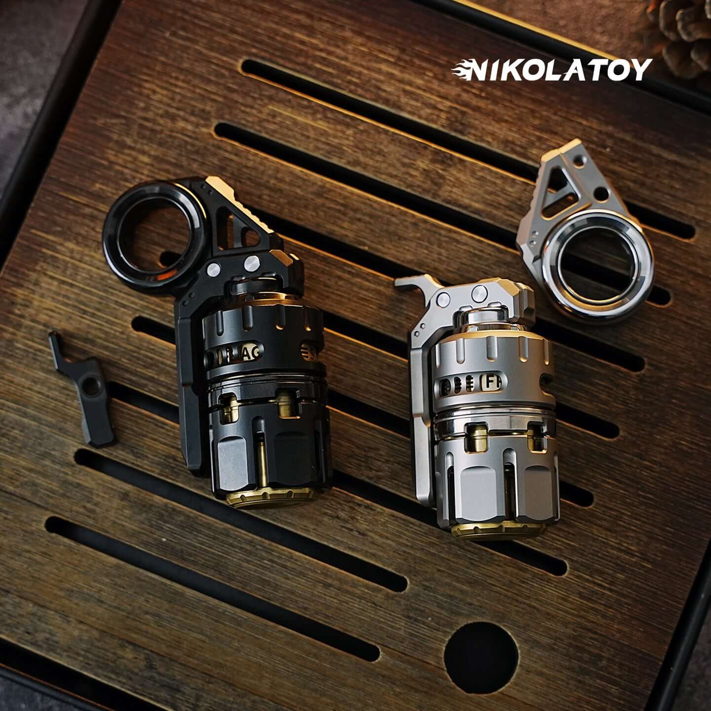 Multi functional Titanium Alloy EDC Toy Doombringer Grenade
