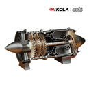 Fighter jet turbojet engine - DIY KIT - Nikola Toy