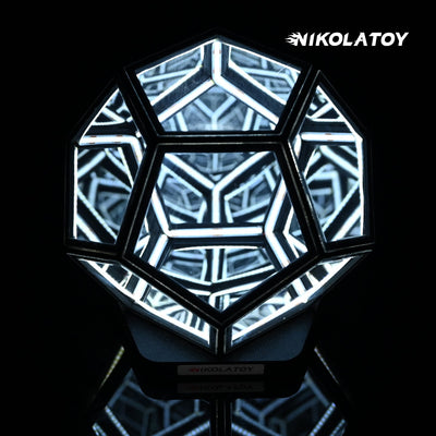 Infinite Space Abyss Dodecahedron Night Lamp