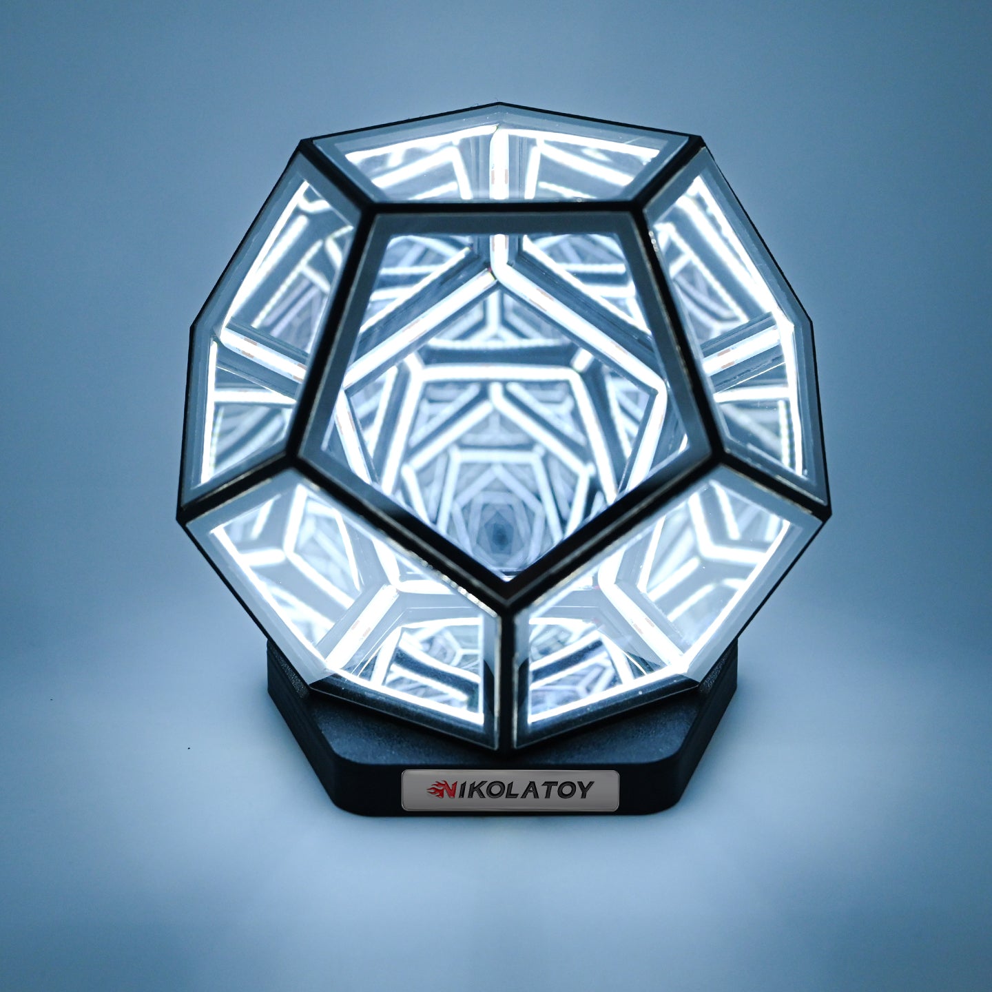 NIKOLATOY®Infinite Space Abyss Dodecahedron Night Lamp