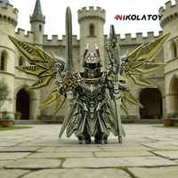 Creative Handmade Pure Copper Magnetic Assembly Toy Desktop Corps Series