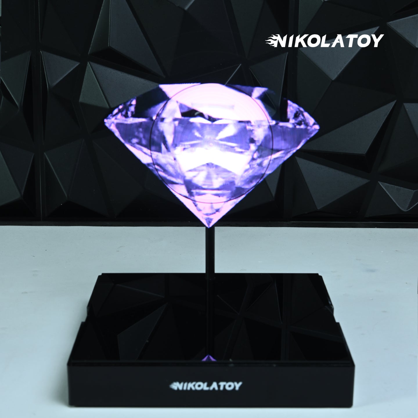 3D Holographic Projection Anime Figurine Display Box