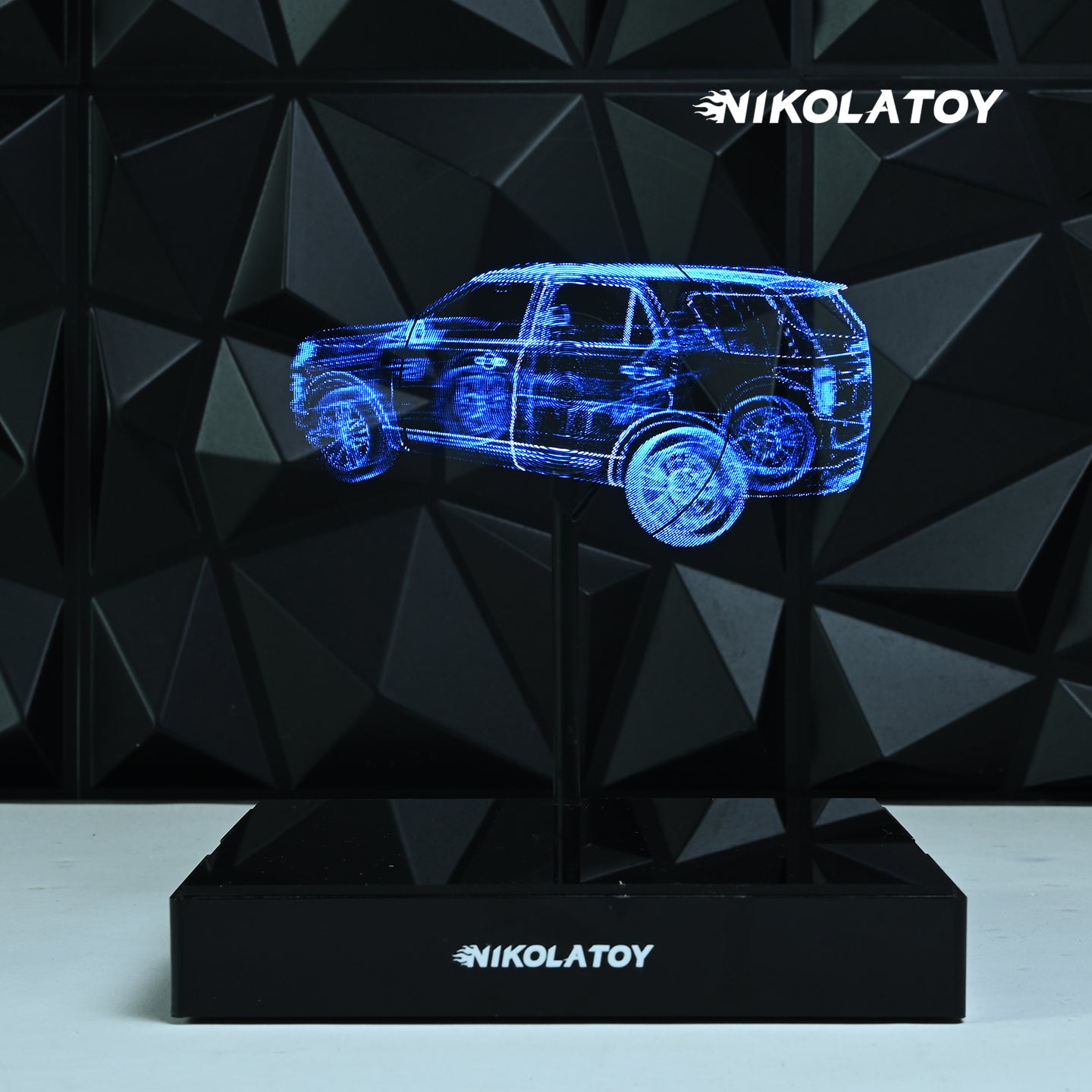 3D Holographic Projection Anime Figurine Display Box