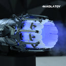 J35-A Turbojet Engine Vector Tail Spray Humidifier