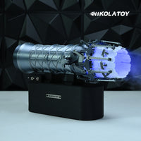 J35-A Turbojet Engine Vector Tail Spray Humidifier