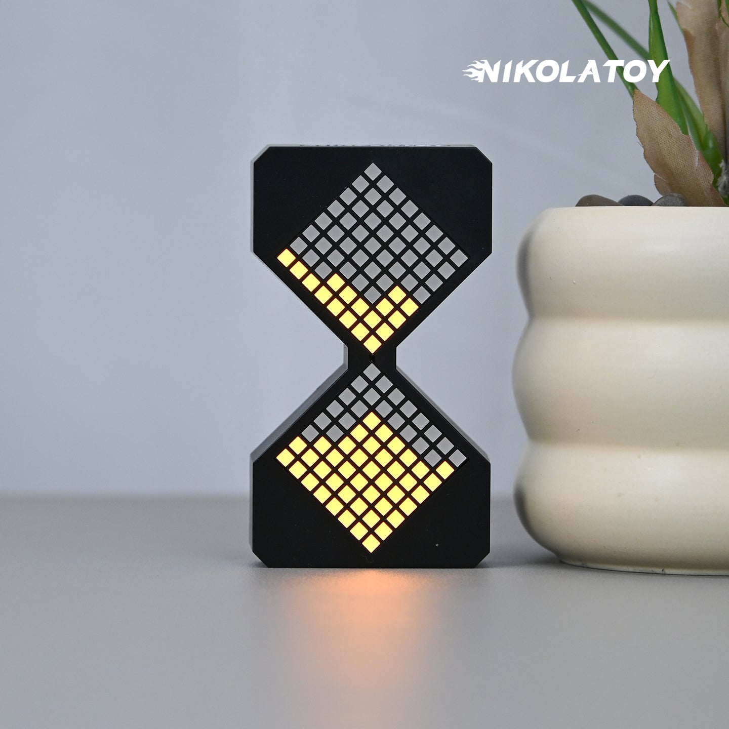 Gravity-sensing Electronic Hourglass Timer