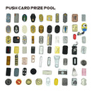 Push Card Fidgets Toy Poking Lottery - 3Pack