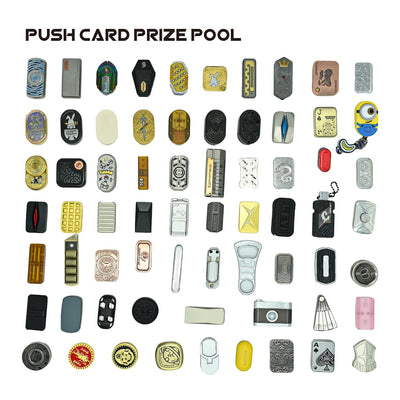 Push Card Fidgets Toy Poking Lottery - 3Pack