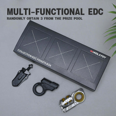 Multi-Functional Fidgets Toy Poking Lottery - 3Pack