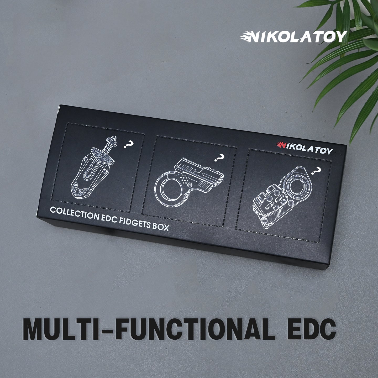 Multi-Functional Fidgets Toy Poking Lottery - 3Pack