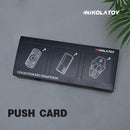 Push Card Fidgets Toy Poking Lottery - 3Pack