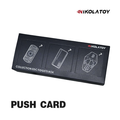 Push Card Fidgets Toy Poking Lottery - 3Pack