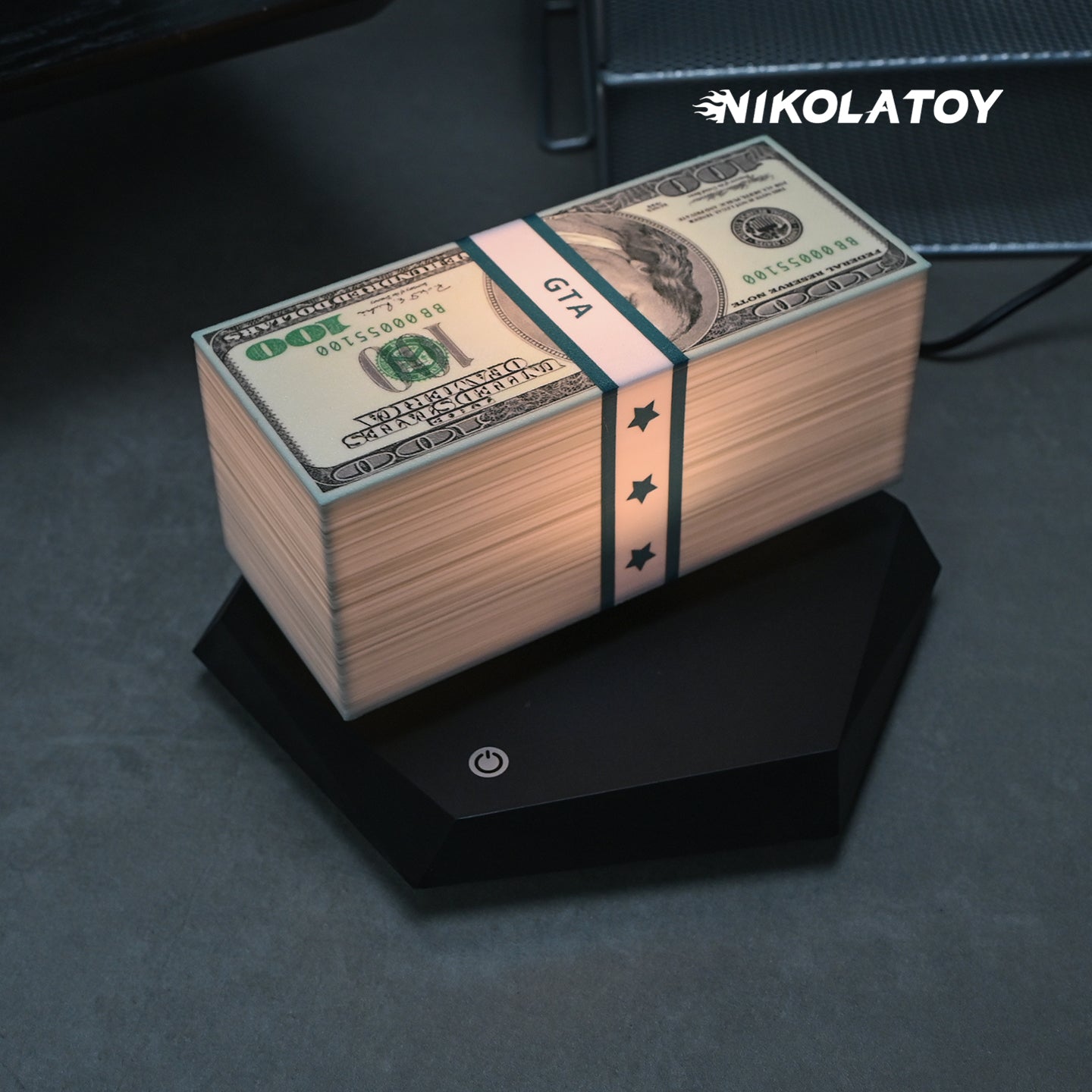 Maglev US Dollar Night Light