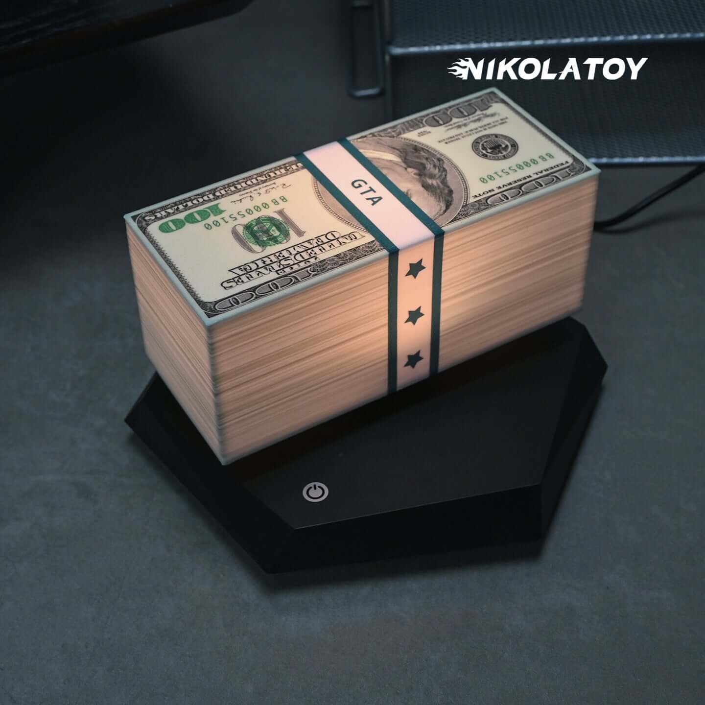 Maglev US Dollar Night Light
