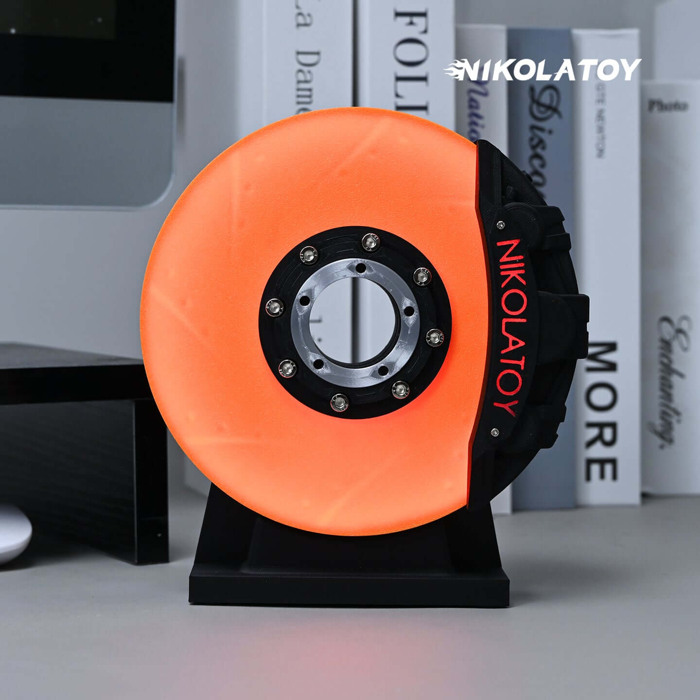 Creative Dynamic Disc Brake Night Light Ornament
