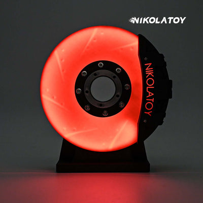 Creative Dynamic Disc Brake Night Light Ornament
