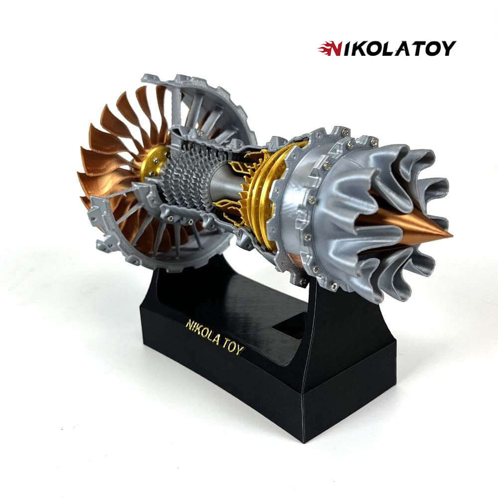 TR900 Turbofan Engine Model (20cm / 7.8in) – NIKOLATOY