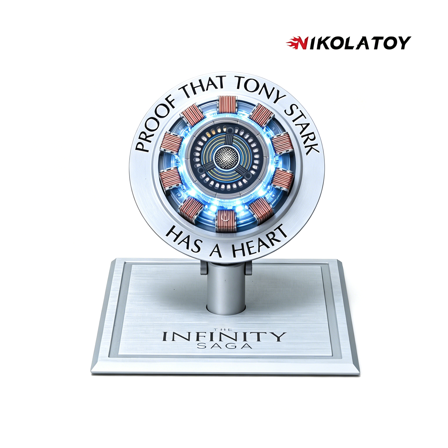 Iron Man Heart Wireless Charging Reactor