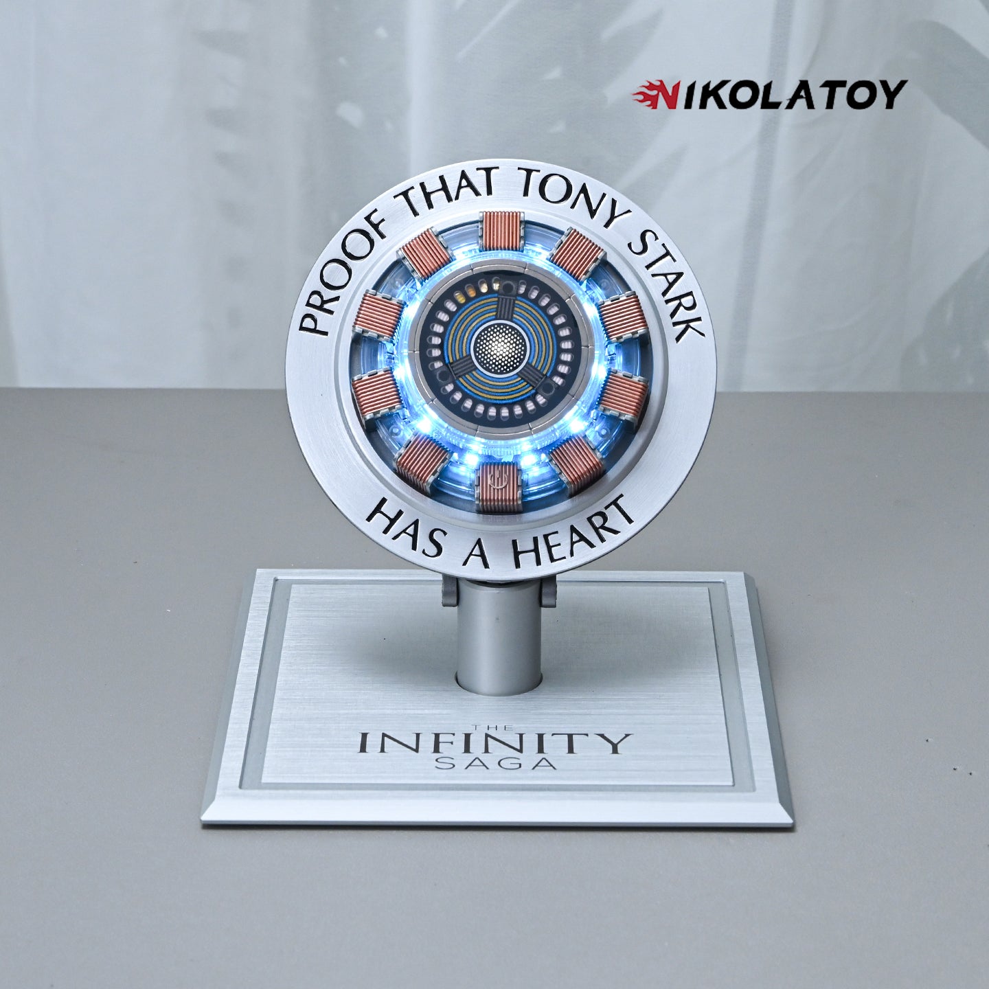 Iron Man Heart Wireless Charging Reactor