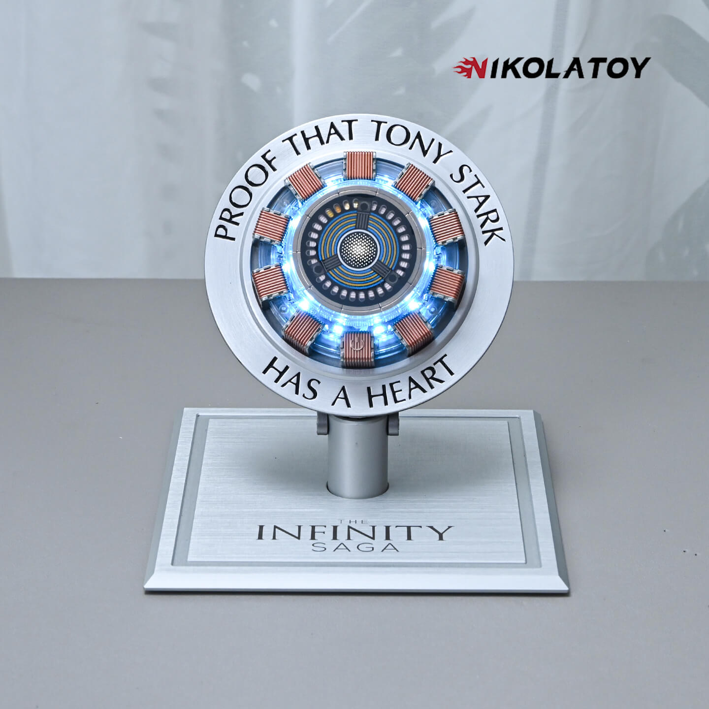 Iron Man Heart Wireless Charging Reactor