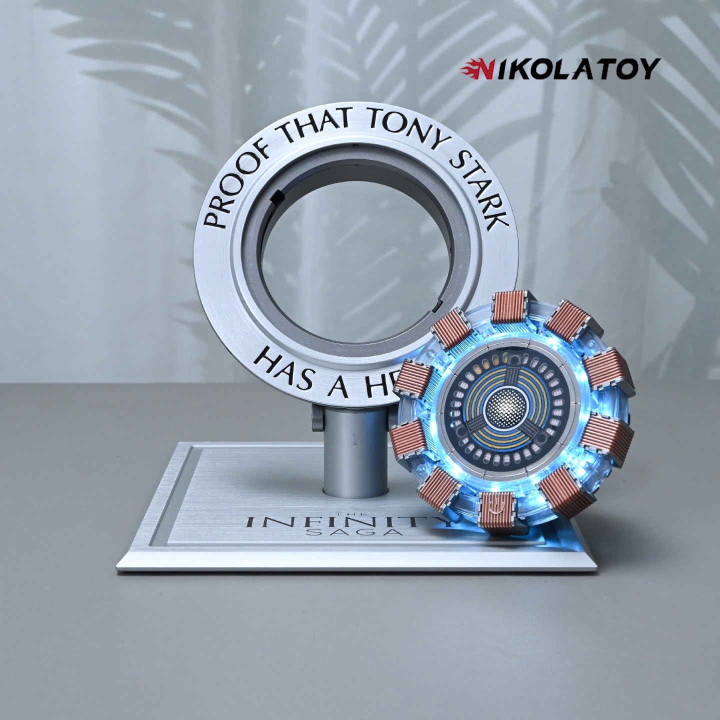 Iron Man Heart Wireless Charging Reactor