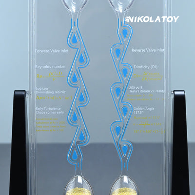 Tesla Valve Fluid Flow Demonstrator