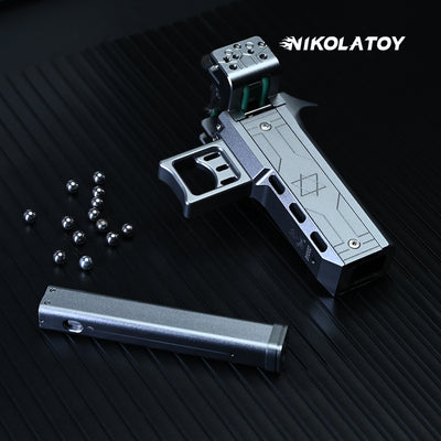 Grandmaster‑V10 Auto‑Loading Slingshot Double Magazine High‑Speed Target‑Practice Catapult