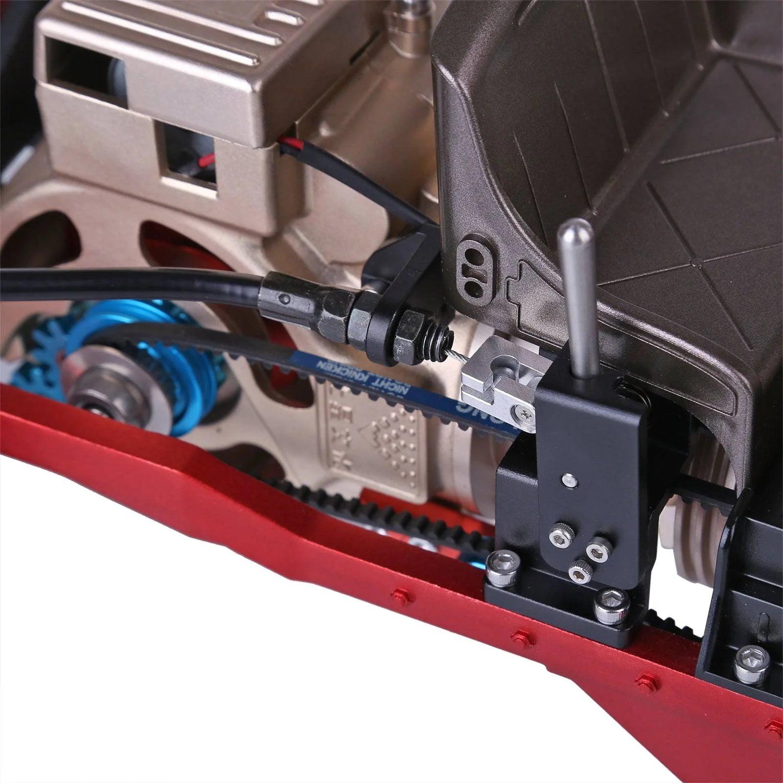 TECHING Assembly Vintage Classic Car Metal Mechanical Model Toy With Electric Engine 310+pcs