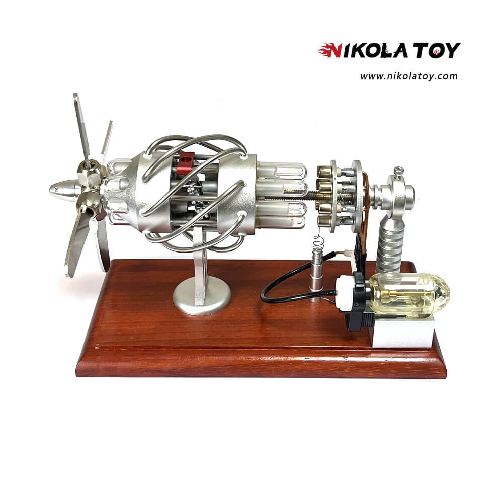 Aviadilmodelo Stirling-motormodelo