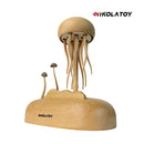 NIKOLATOY™ Wooden Art Desktop Ornament - Jellyfish