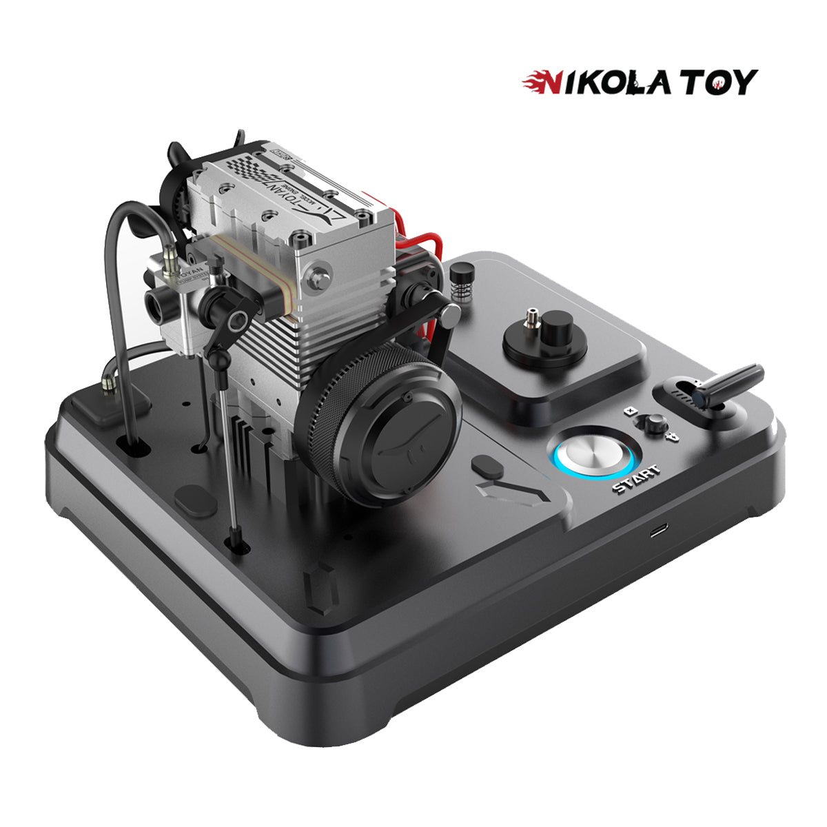 NikolaToy™ Toyan L200 Micro internal combustion engine - Gift set