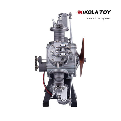 NIKOLATOY® Star shaped 5-cylinder engine model kits (250+Pcs)