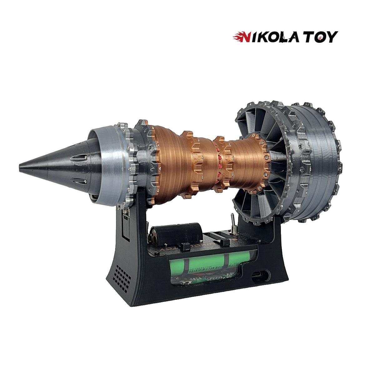 Brushless motor version super RR trent 900 turbofan engine model - Nikola Toy