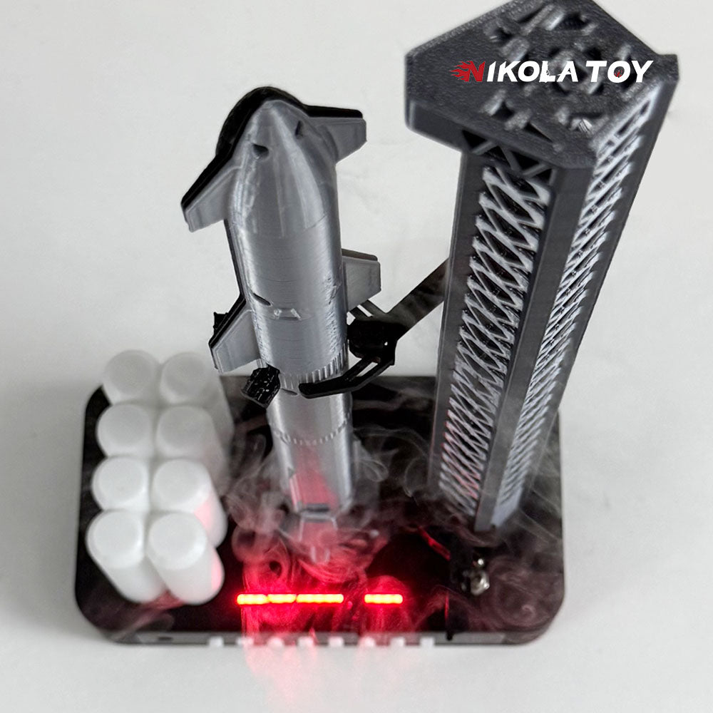 NIKOLATOY™ Space X Model - Full Version (Creative Desktop Humidifier)