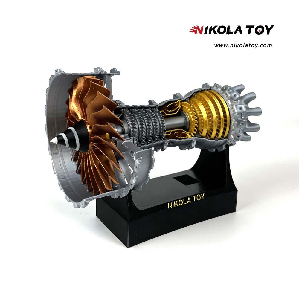 NIKOLATOY TR900 Turbofan engine model (20cm / 7.8in) Hot sale!!