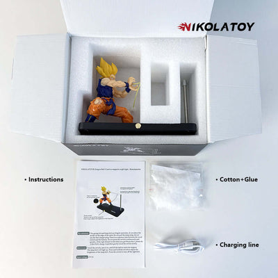 Kakarot Creative Magnetic Night Light - Kamehameha
