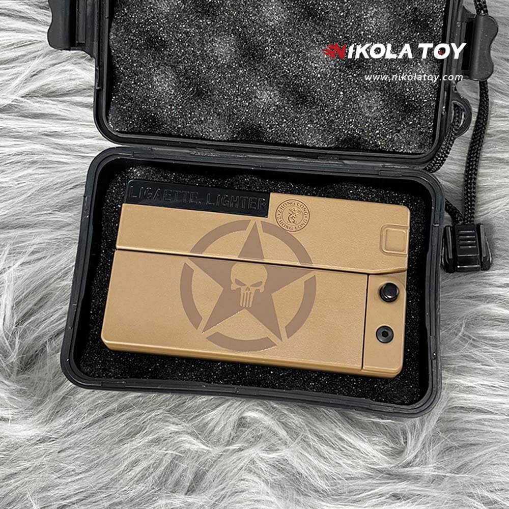 Folding Pocket Cigarette Box Lighter - Nikola Toy