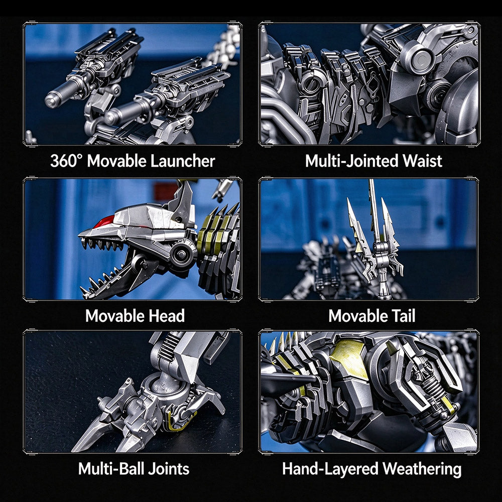 Transformers Ravage Machine Dog LED Eyes Articulated Collectible Figure