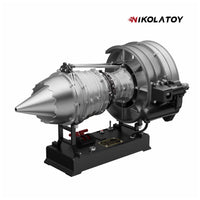 NIKOLATOY® Teching medium size Turbofan Engine Model - DIY KIT（12in）