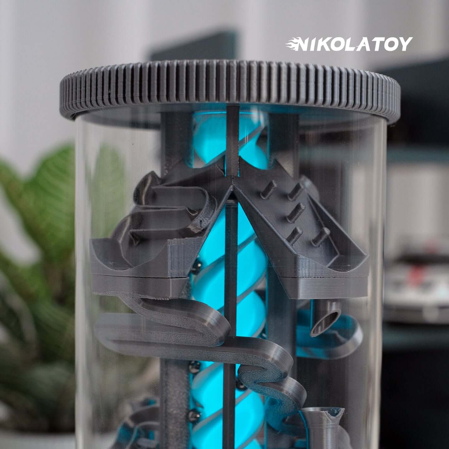 Creative EDC Spinning Pinball RGB Desktop Night Light