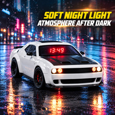 Hellcat Alarm Clock with Engine Sound & Light Mist