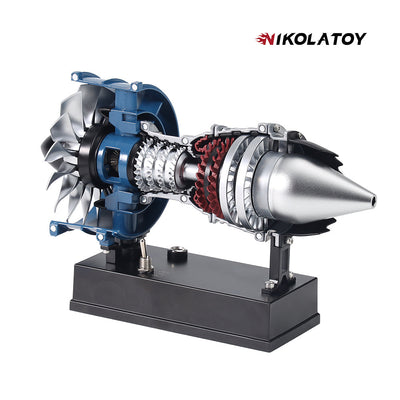 TECHING Small Size Turbofan Engine Model - DIY KIT（7In）