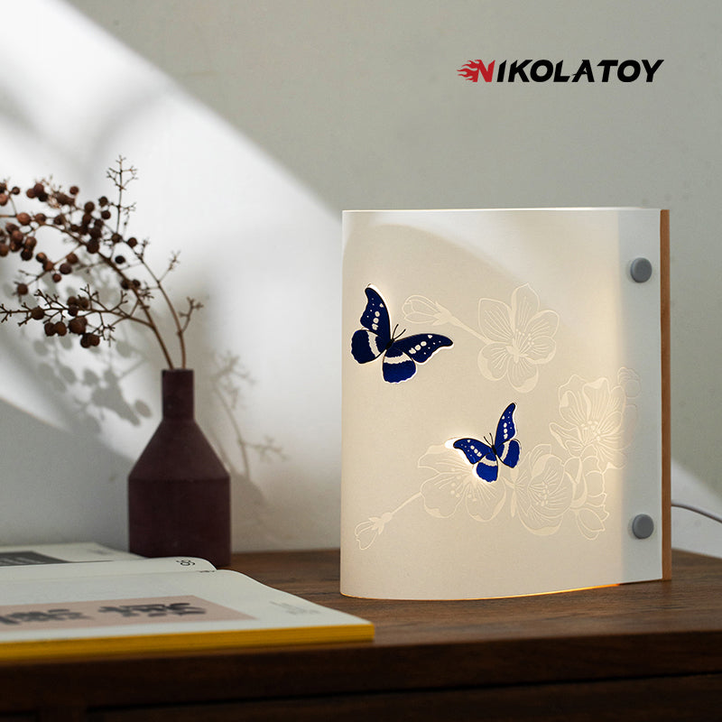 Butterfly Glow Paper Lamp
