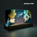 NIKOLATOY®Creative Resin Night Light Desktop Ornament - The underwater world