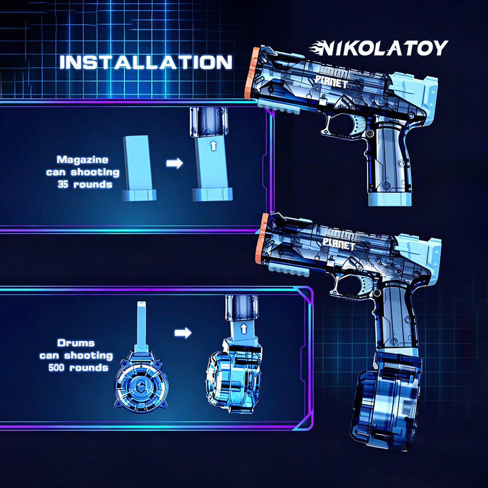 7.4V Powerful Fully Automatic Water Gun