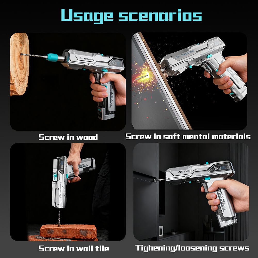AI Dual Speed Impact Lithium Drill - G1 PRO
