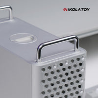 NIKOLATOY™ Modular alloy magnetic suction Macmini protective shell